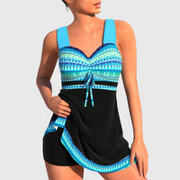 Olivia | Maillot de Bain Coloré en Deux Pièces