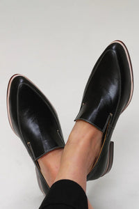 Thalia - Mocassins Minimalistes Sculptés