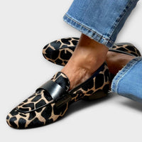 Léonie™ | Mocassin Léopard